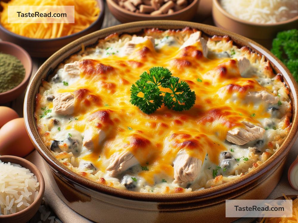 how to create a hearty chicken and rice casserole