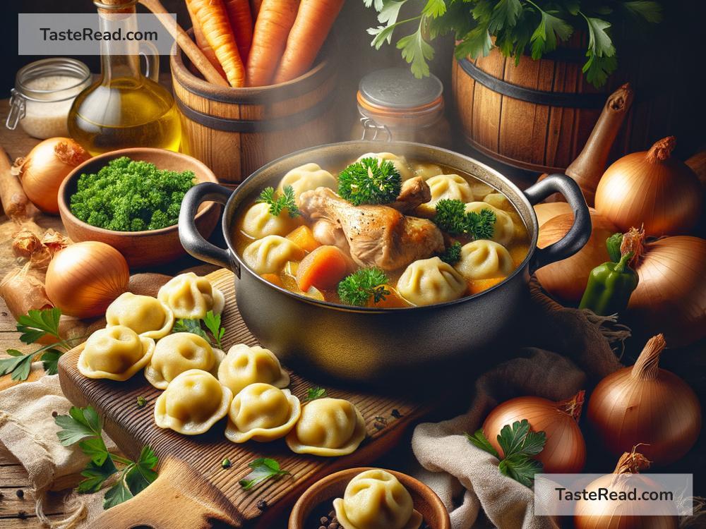 how to create a hearty chicken stew with dumplings