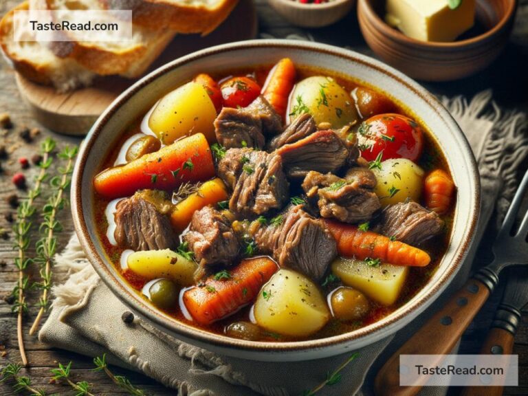 how to create a hearty lamb stew
