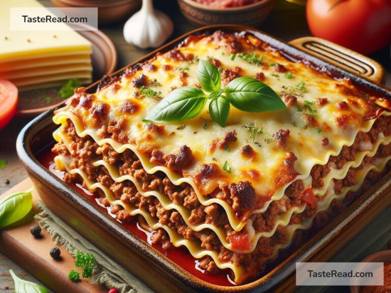 how to create a hearty meat lasagna