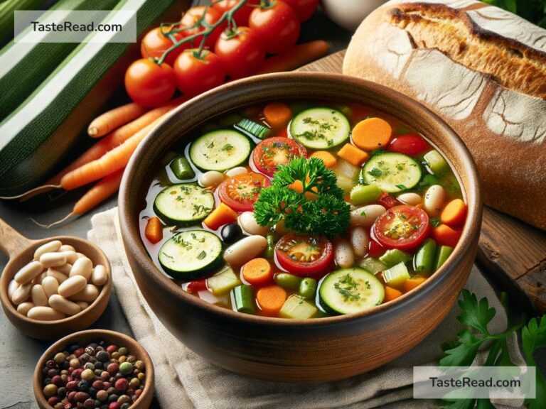 how to create a hearty minestrone soup