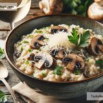 how to create a hearty mushroom risotto