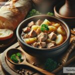 how to create a hearty pork and potato stew