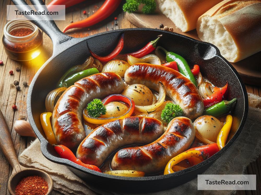 how to create a hearty sausage and pepper skillet