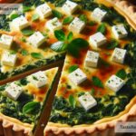 how to create a hearty spinach and feta quiche