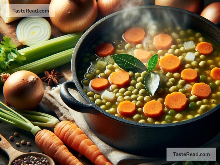 how to create a hearty split pea soup