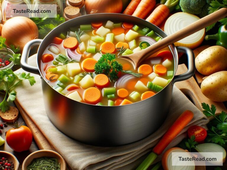 how to create a hearty vegetable soup