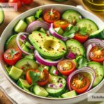 how to create a refreshing avocado salad