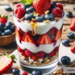 how to create a refreshing berry parfait