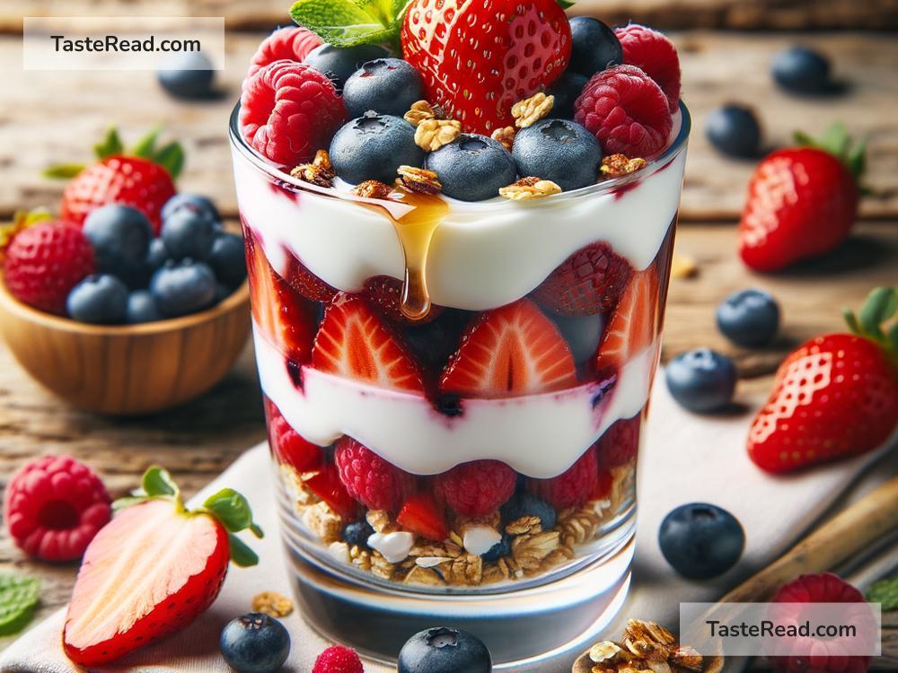 how to create a refreshing berry parfait