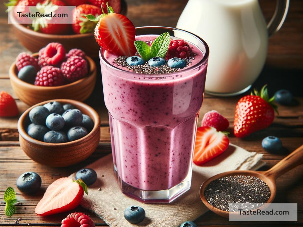 how to create a refreshing berry smoothie