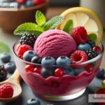 how to create a refreshing berry sorbet