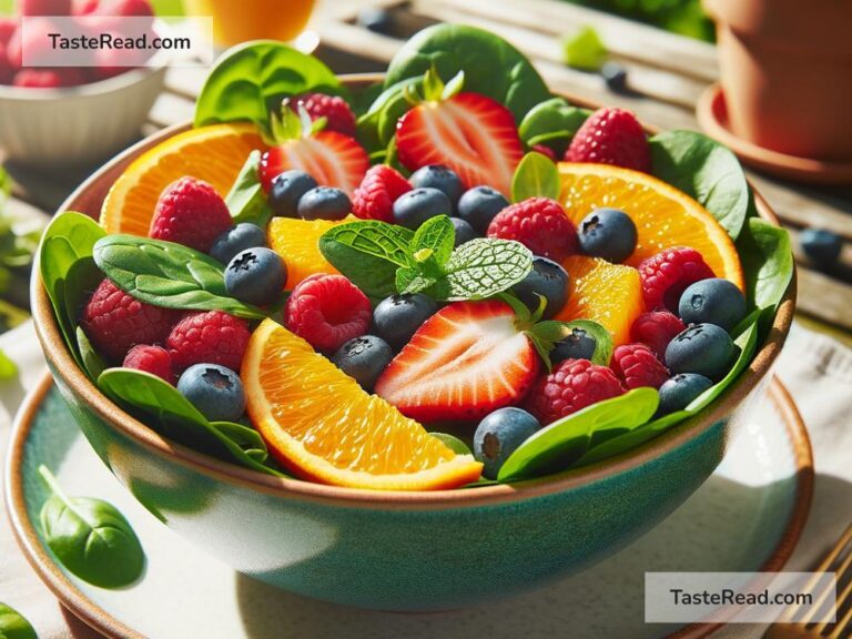 how to create a refreshing citrus berry salad