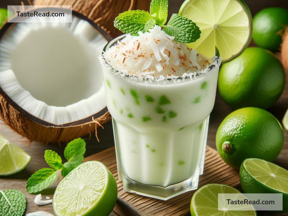 how to create a refreshing coconut lime smoothie