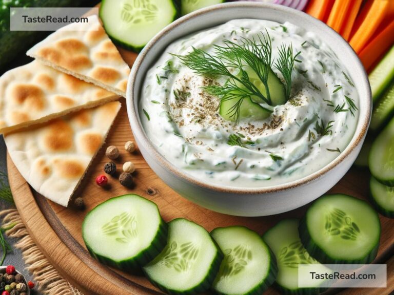 how to create a refreshing cucumber yogurt dip