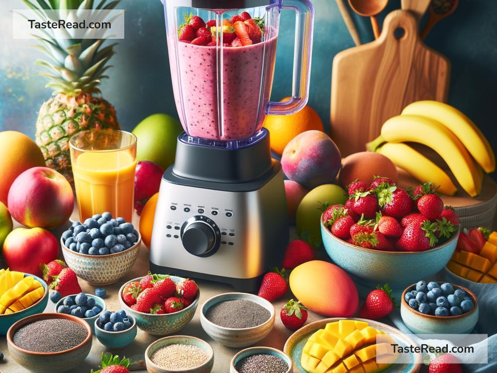how to create a refreshing fruit smoothie