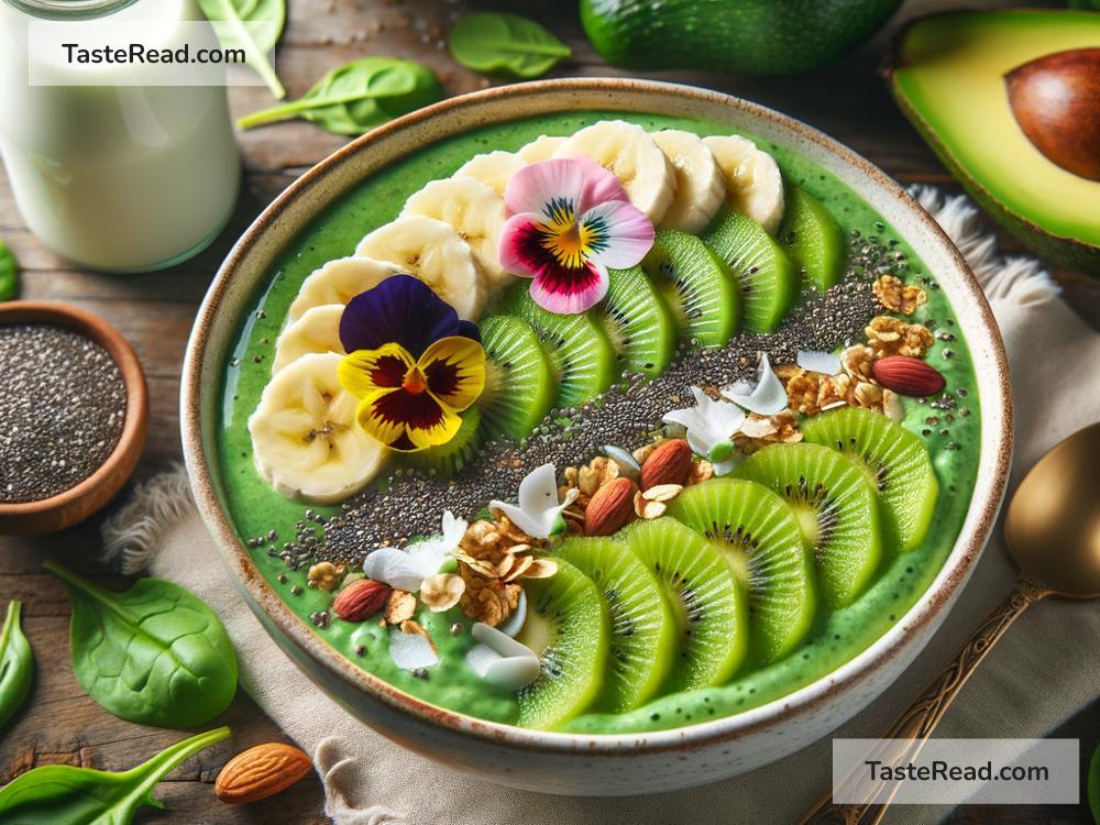 how to create a refreshing green smoothie bowl