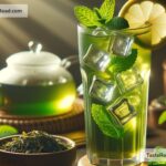 how to create a refreshing iced green tea