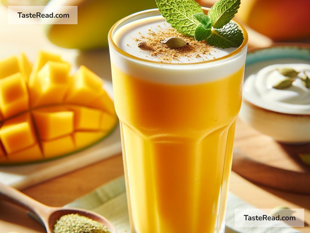 how to create a refreshing mango lassi