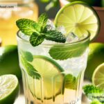 how to create a refreshing mint lime cooler