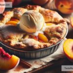 how to create a refreshing peach cobbler