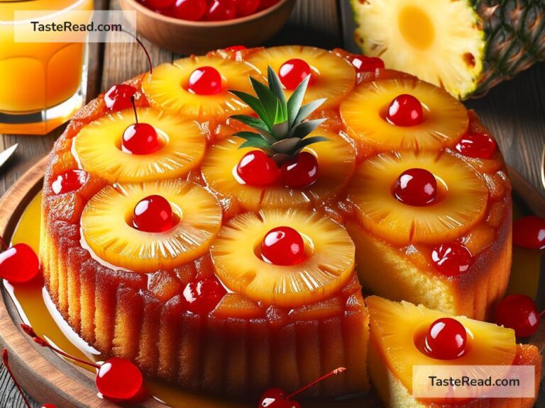 how to create a refreshing pineapple upside-down cake