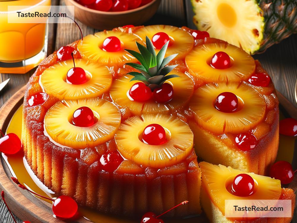 how to create a refreshing pineapple upside-down cake