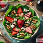 How to Create a Refreshing Strawberry Spinach Salad with Balsamic Glaze