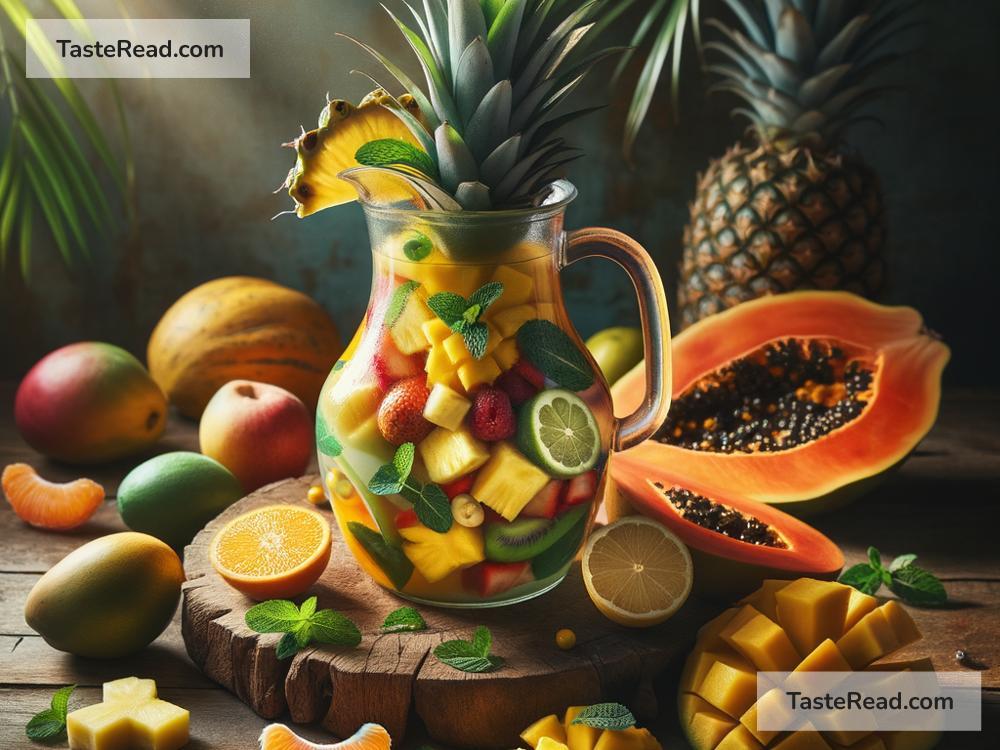 how to create a refreshing tropical fruit punch