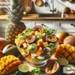 how to create a refreshing tropical fruit salad