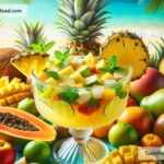how to create a refreshing tropical pineapple punch