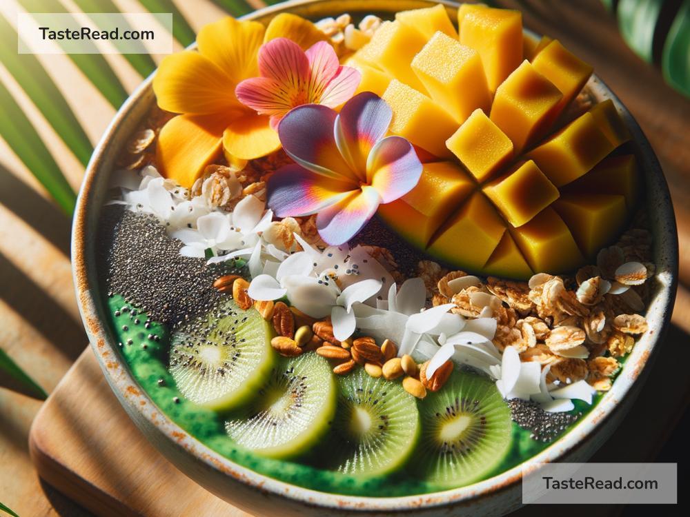 how to create a refreshing tropical smoothie bowl