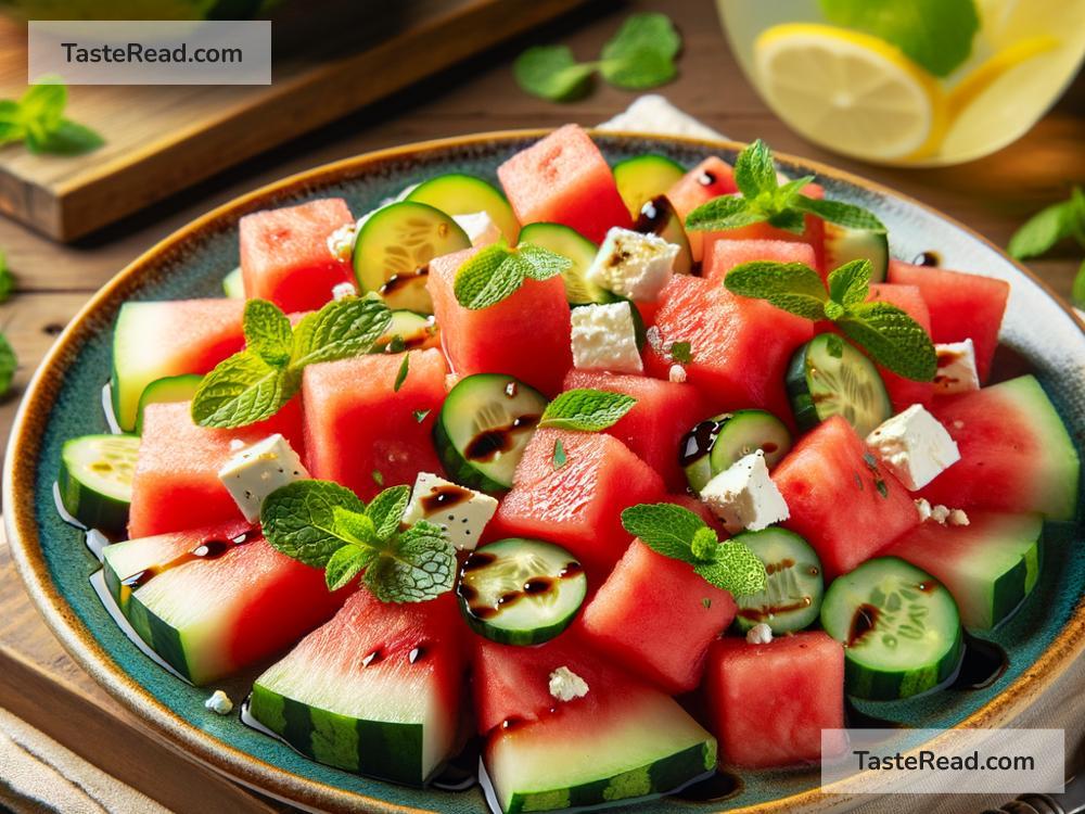 how to create a refreshing watermelon salad
