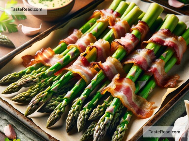 how to create a savory bacon-wrapped asparagus