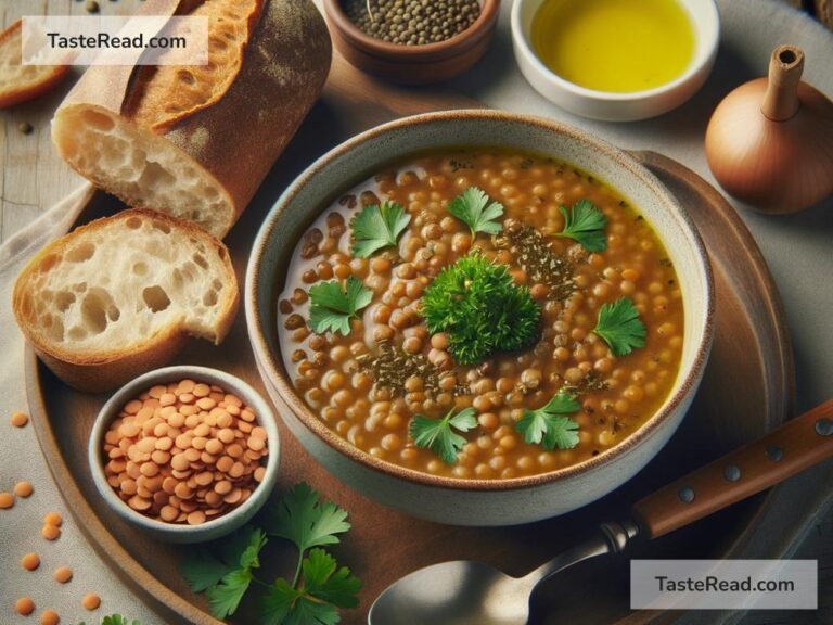 How to Create a Savory Lentil Soup