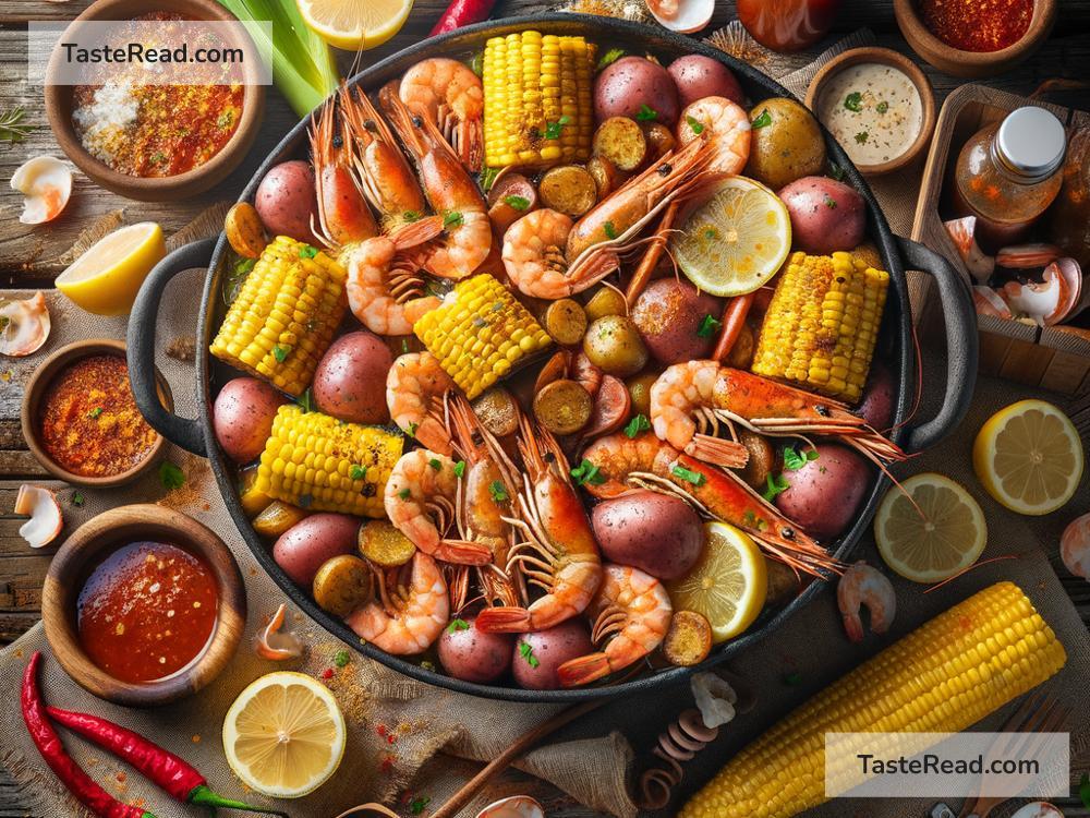 how to create a spicy Cajun shrimp boil