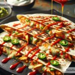 how to create a spicy chicken quesadilla