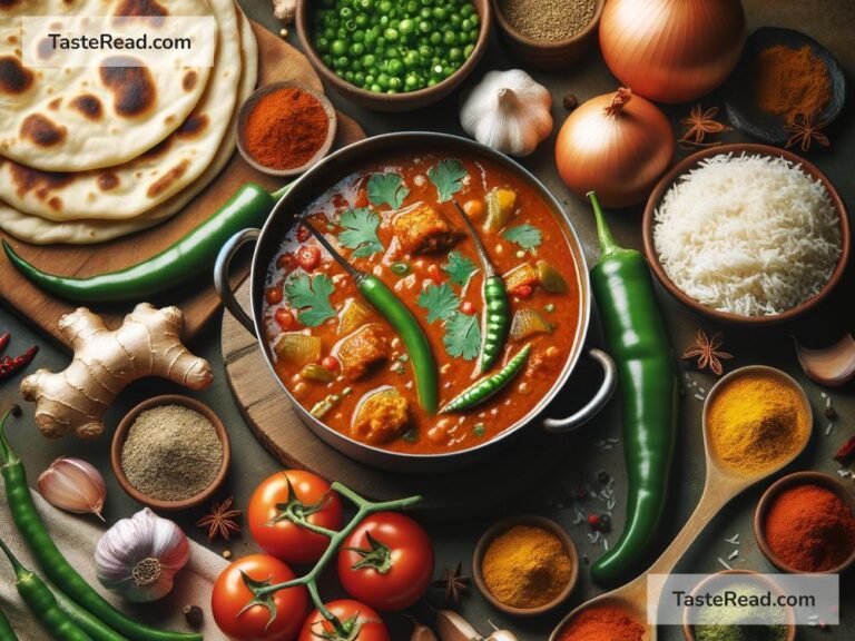 how to create a spicy Indian curry