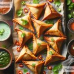 how to create a spicy Indian samosa