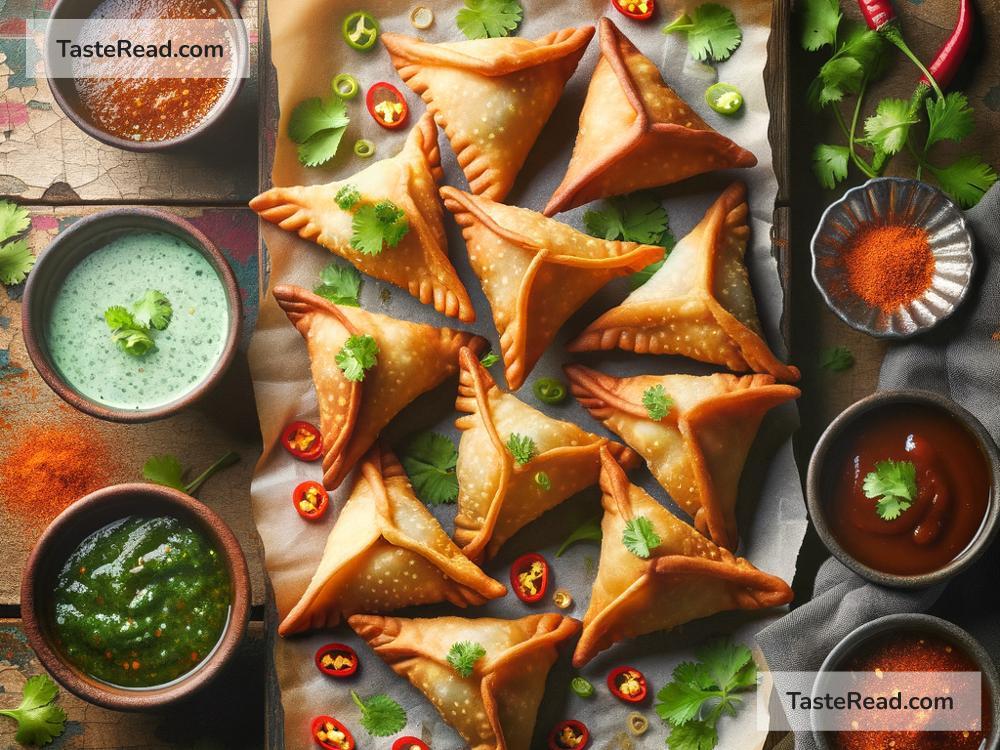how to create a spicy Indian samosa