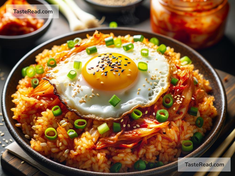 how to create a spicy kimchi fried rice