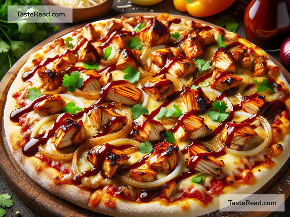 how to create a tangy barbecue chicken pizza
