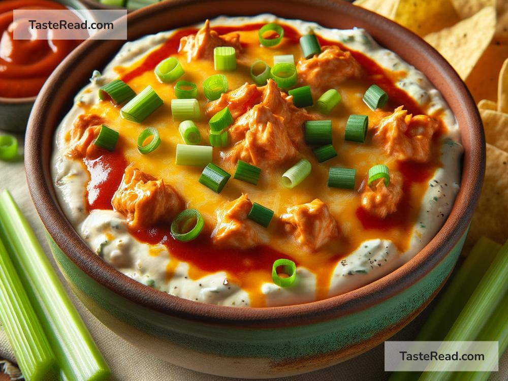 how to create a tangy buffalo chicken dip