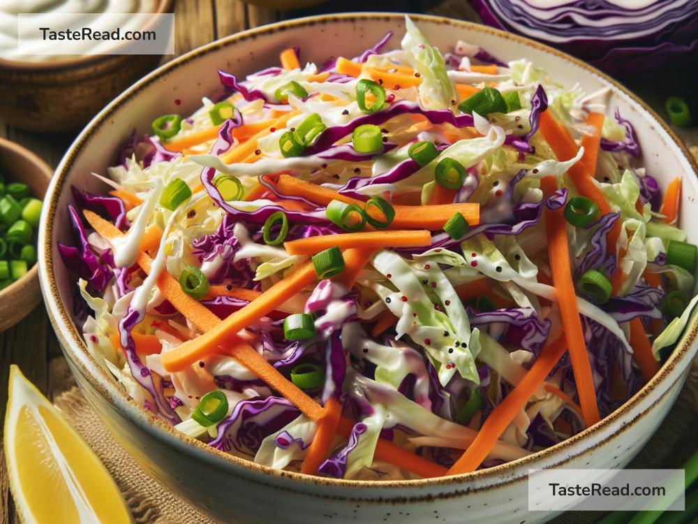 how to create a tangy coleslaw