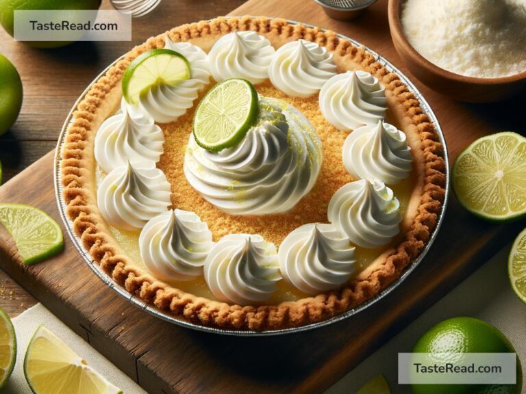 how to create a tangy key lime pie