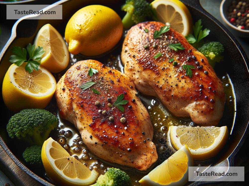 how to create a tangy lemon pepper chicken