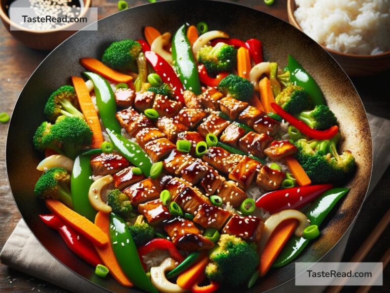 how to create a tangy teriyaki chicken stir fry