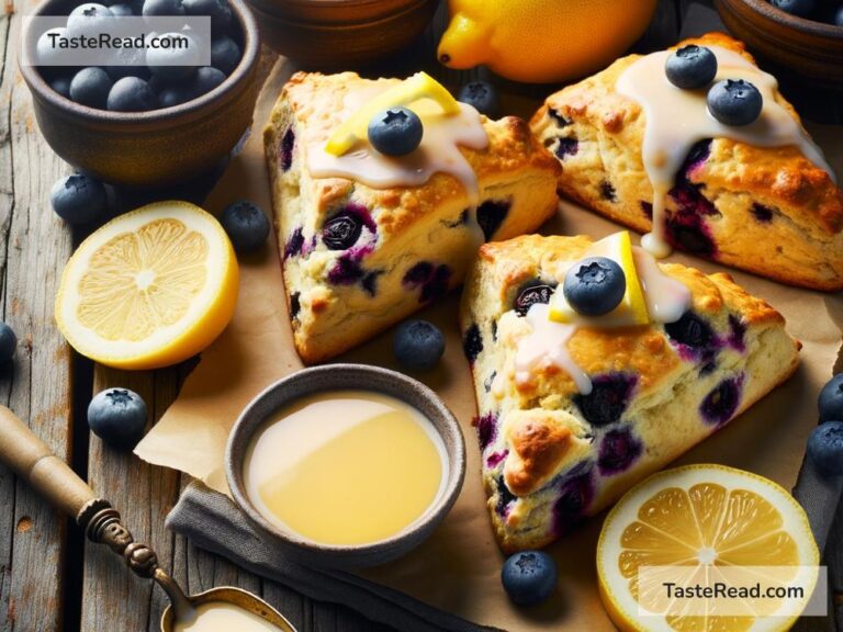 How to Create a Tantalizing Blueberry Lemon Scone for Breakfast