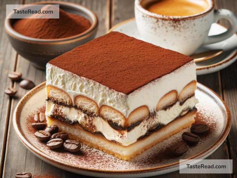 how to create a traditional Italian tiramisu