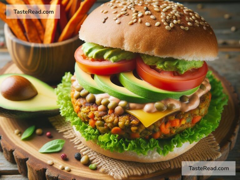 how to create a vegetable burger